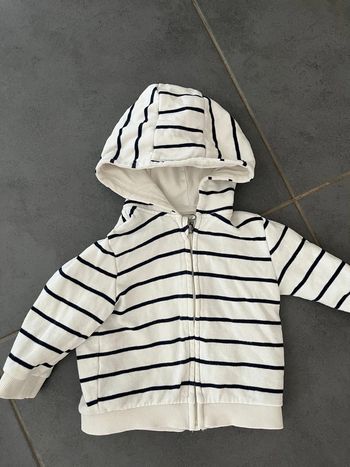 Gilet zip garçon