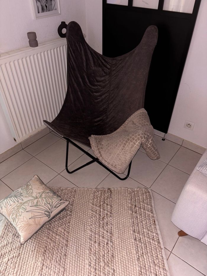 Fauteuil papillon style vintage