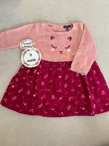 Robe Sergent Major 9 mois manches longues