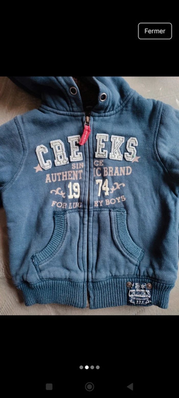 Veste intérieur polaire 4 ans - photo numéro 3
