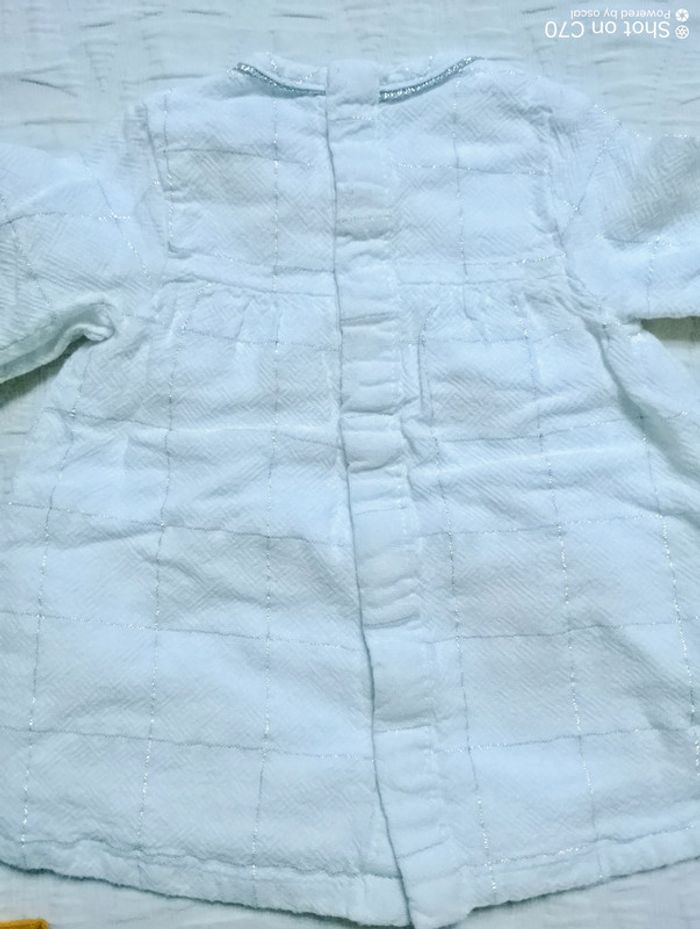 Kiabi lot 2 robes chat hello argenté 3 mois - photo numéro 3