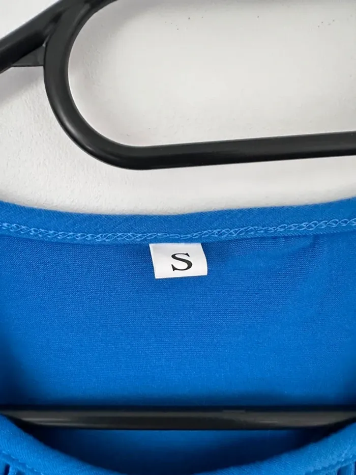 T-shirt bleu - photo numéro 3