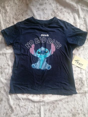 T shirt stitch undiz xs 14 ans
