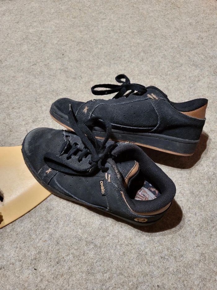 Baskets skate oxelo p.34 en daim