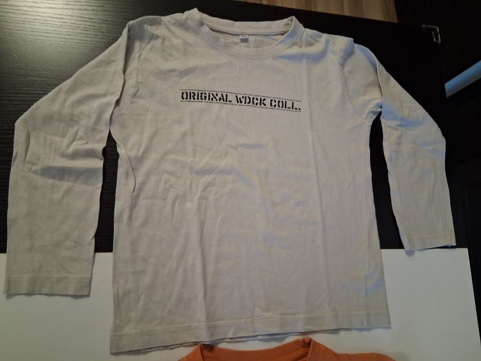 Lot de 2 T-shirt manche longue garçon taille 8 ans - photo numéro 3