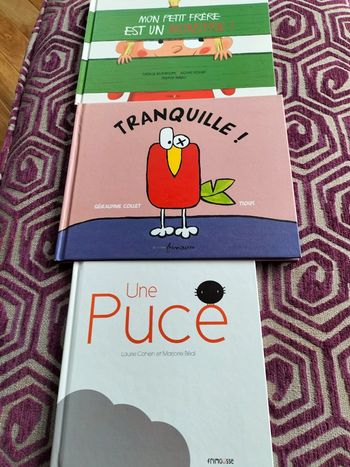 3 livres collection Frimousse