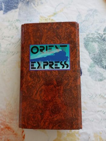 offret train  orient express correspondance carte plus enveloppe