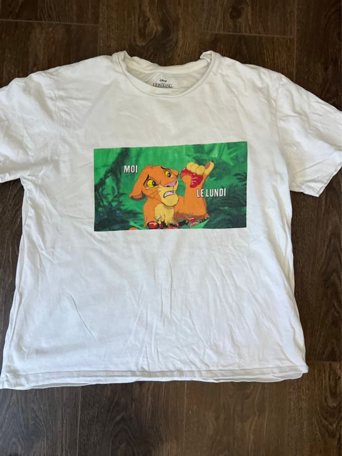 T-shirt le roi lion Disney undiz