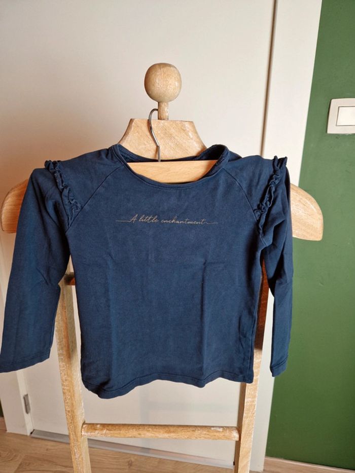 T-shirt longues manches kiabi 4 ans