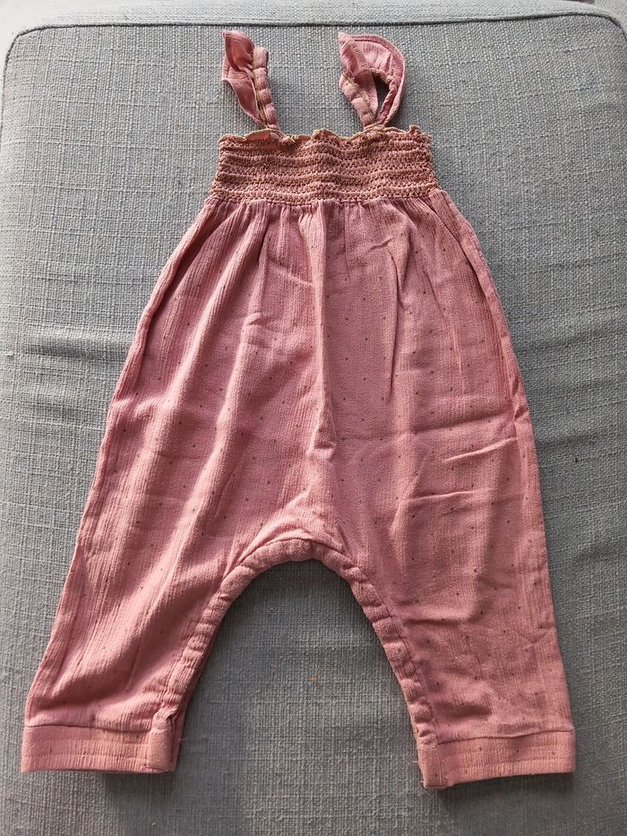 Salopette vieux rose - photo numéro 2