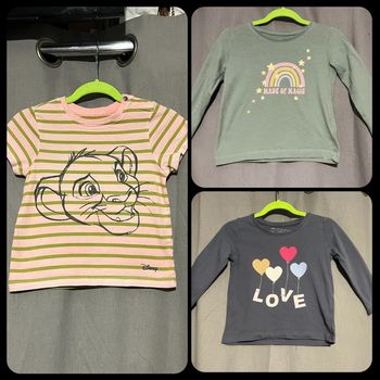 Lot t-shirt fille 2/3 ans excellent état