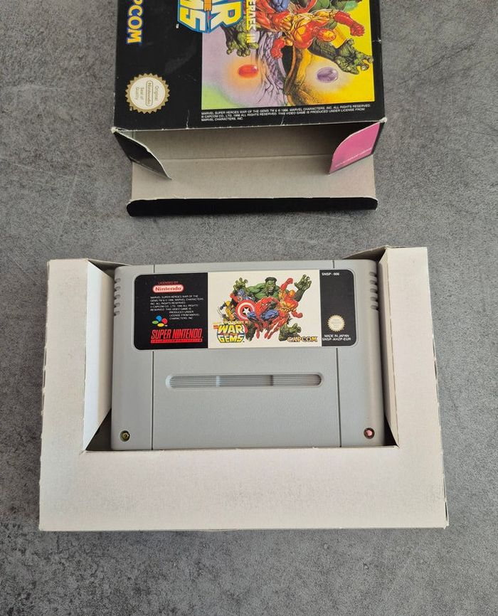 Jeu Super Nintendo / Snes - Marvel Super Heroes In War Of The Gems - EUR FR - photo numéro 7