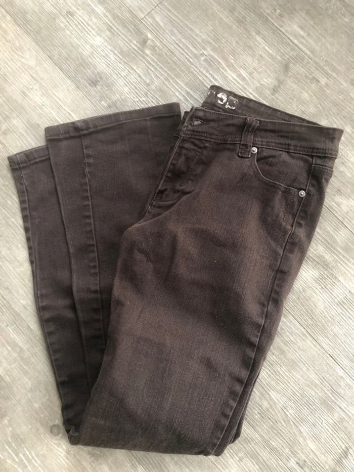 Jeans marron T42 - photo numéro 6