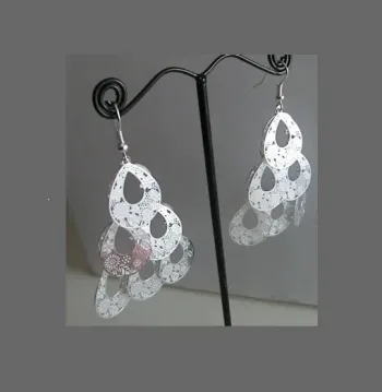 Boucles d'oreilles 7 cm