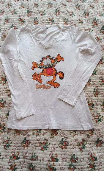 T-shirt Garfield Cache Cache taille 2