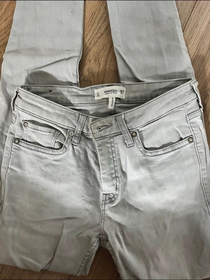 Jeans gris clair