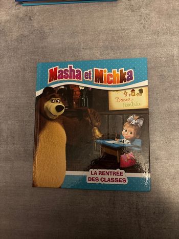 Livre Masha et Michka, la rentrée des classes