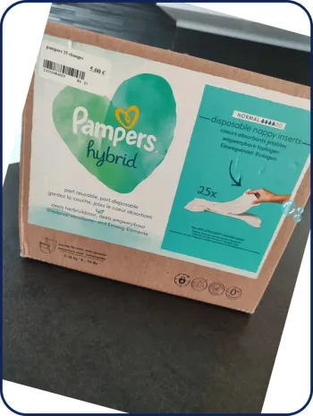 Pampers hybrid / 25 changes