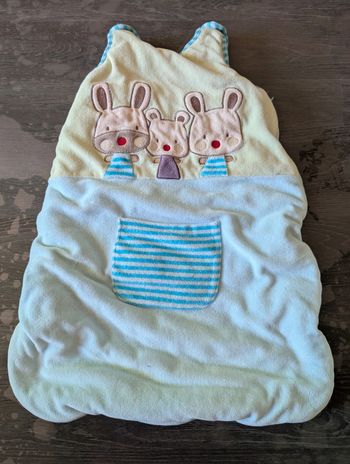 Gigoteuse turbulette chaude lapins 0/6 mois