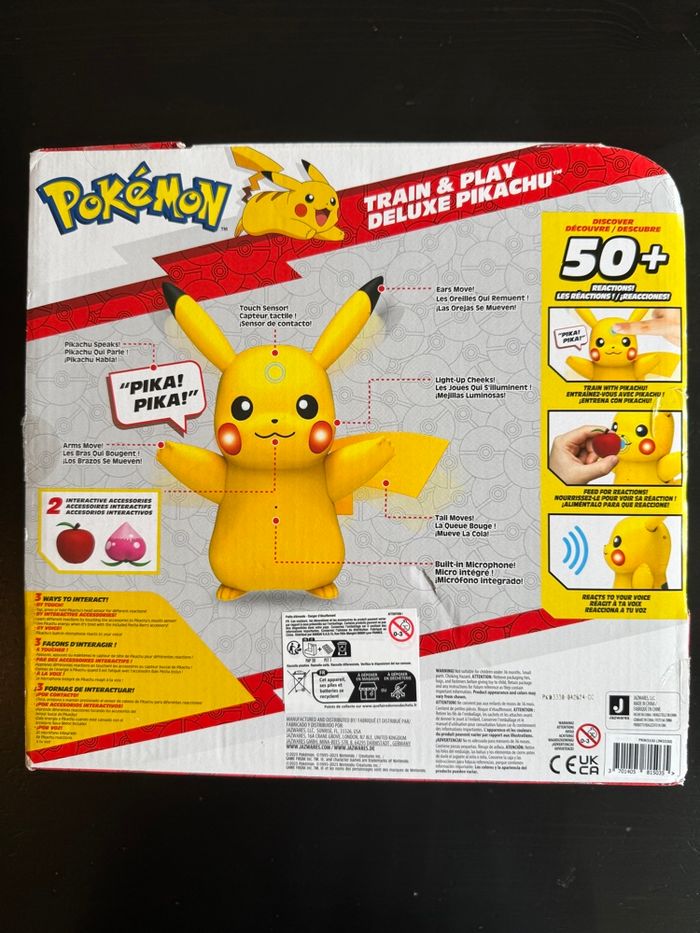 Figurine Pokémon My Partner Pikachu Interactive - photo numéro 2