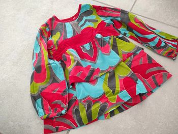 Tunique en velours clayeux 4 ans