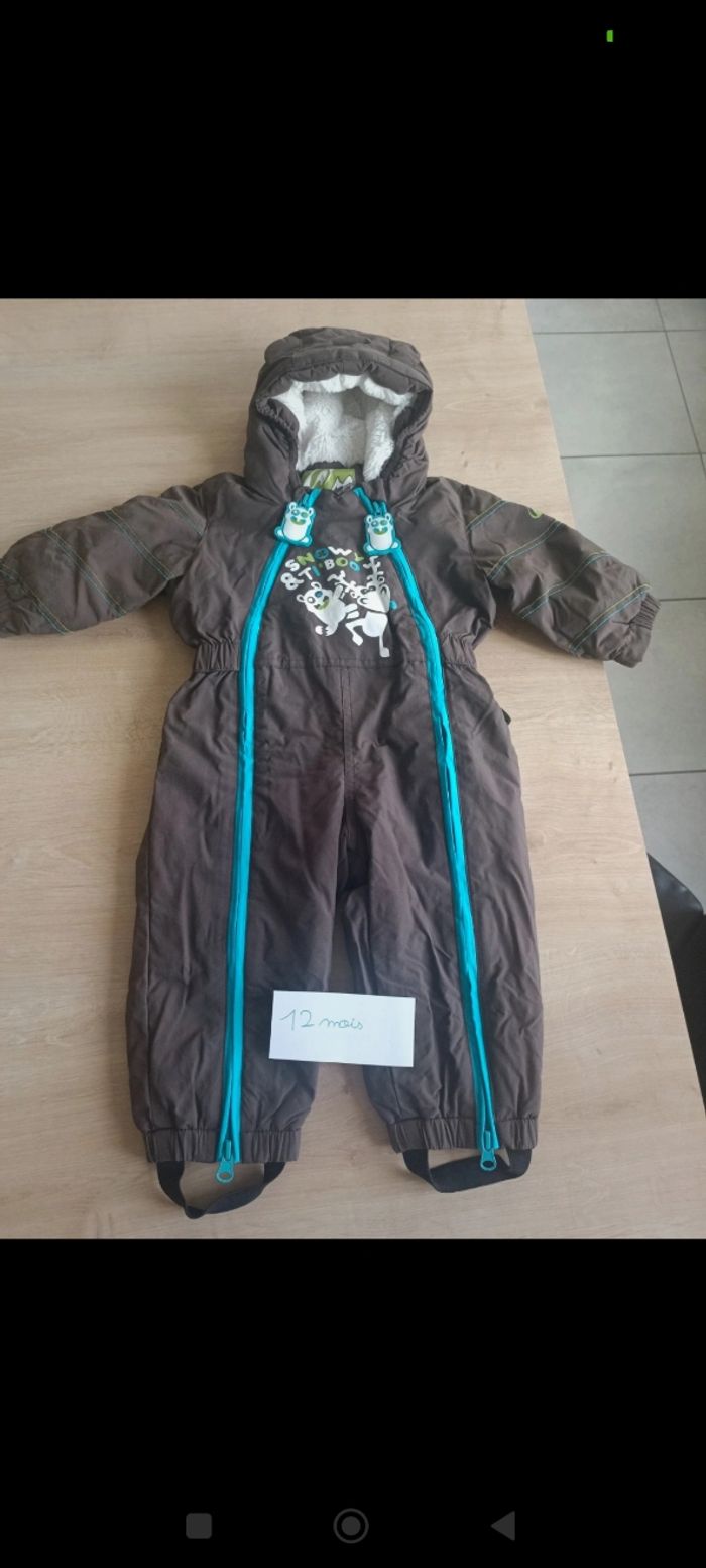 Combinaison ski 12mois