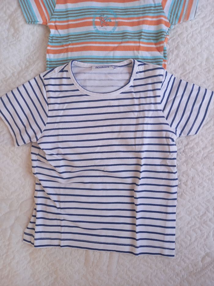 Lot de 3 t-shirts 12 mois garçon - photo numéro 4