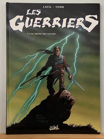 BD Les Guerriers 5 Le Trône des Salens