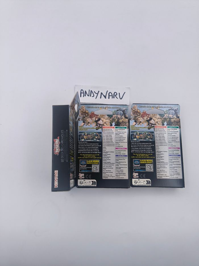 Nouveauté !Yu-Gi-Oh! -Lot de 3 decks des chroniques - Les Charmeuses Spirituelles FR - photo numéro 4