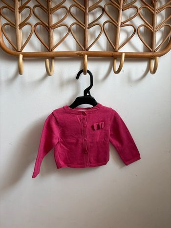 Gilet rose 3 mois