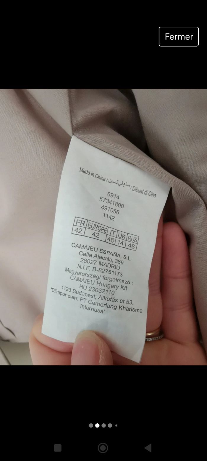 Veste taille 42 - photo numéro 2