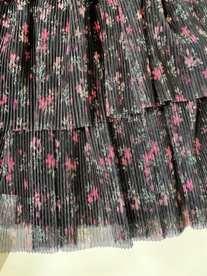 Jupe tulle froufrou imprimé fleur - photo numéro 4