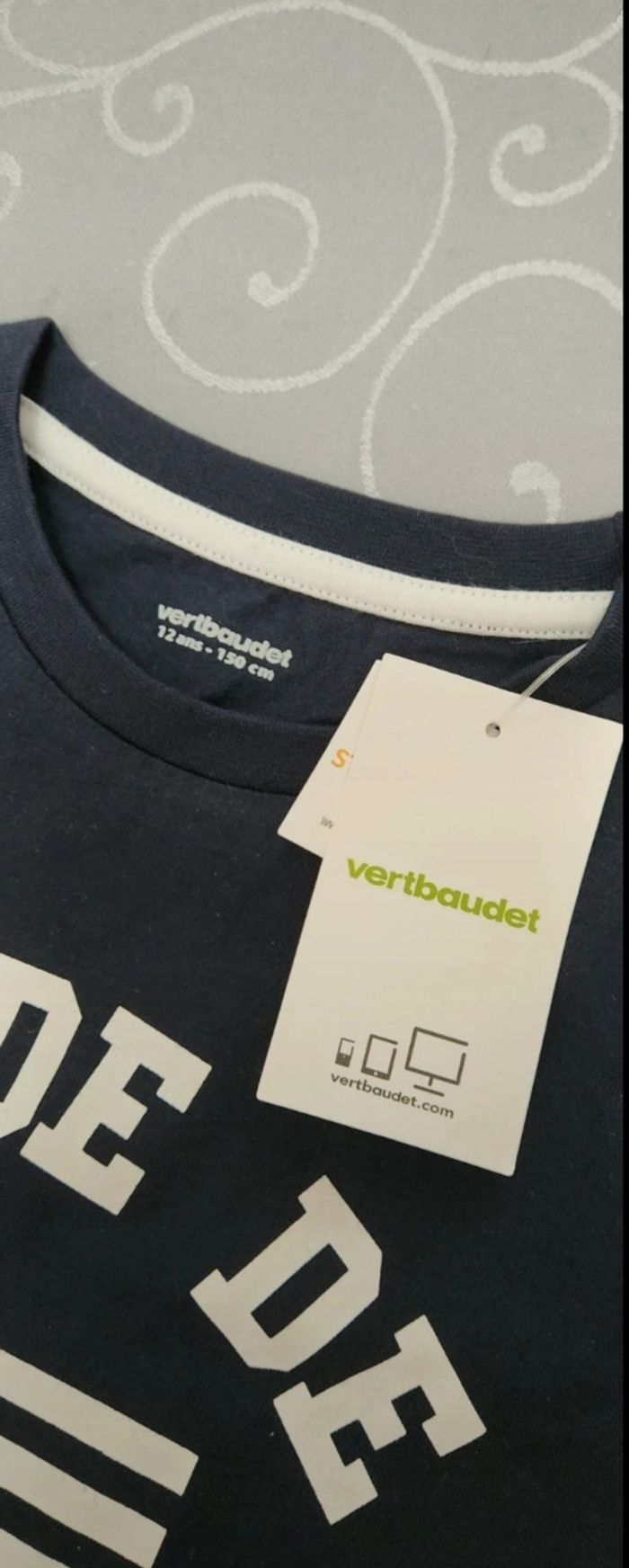 T shirt garçon Verbaudet 12 ans neuf - photo numéro 2