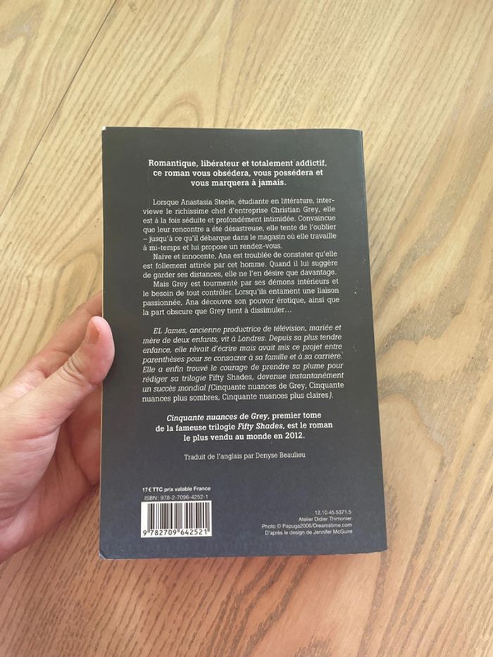 Livre 50 nuances de grey - photo numéro 3