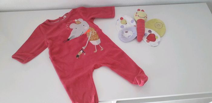 Pyjama velours 3 mois - photo numéro 2