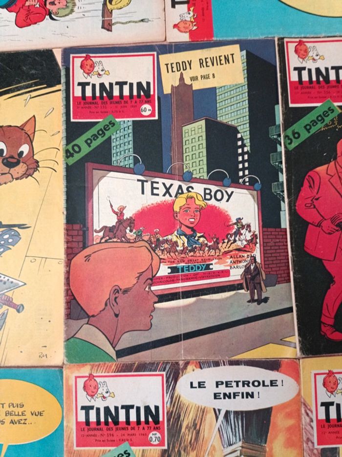 Tintin hebdomadaires - photo numéro 3