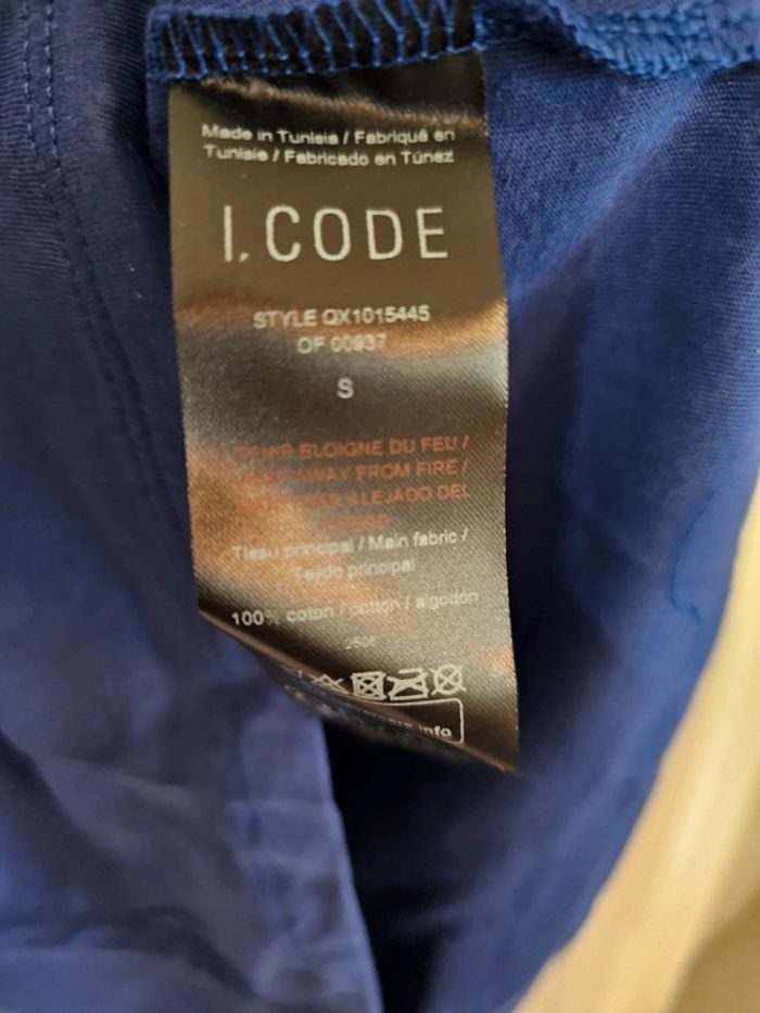 Tee shirt icode taille S - photo numéro 6