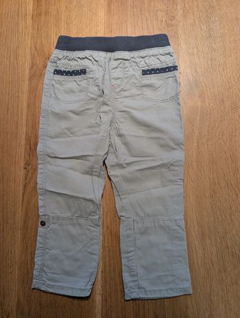 Pantalon beige avec poches 2 ans Obaibi