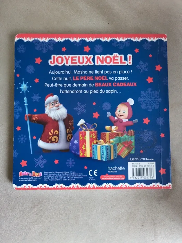 Livre enfant Masha et Michka : Joyeux Noël ! - photo numéro 2