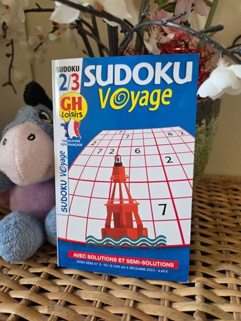 💜Sudoku voyage force 2/3 Neuf