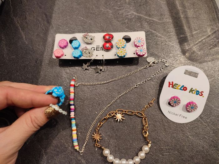 Lot de bijoux pour fille