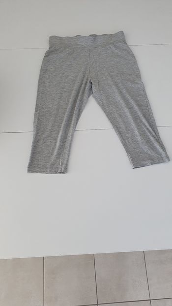 Legging court gris In Extenso en M