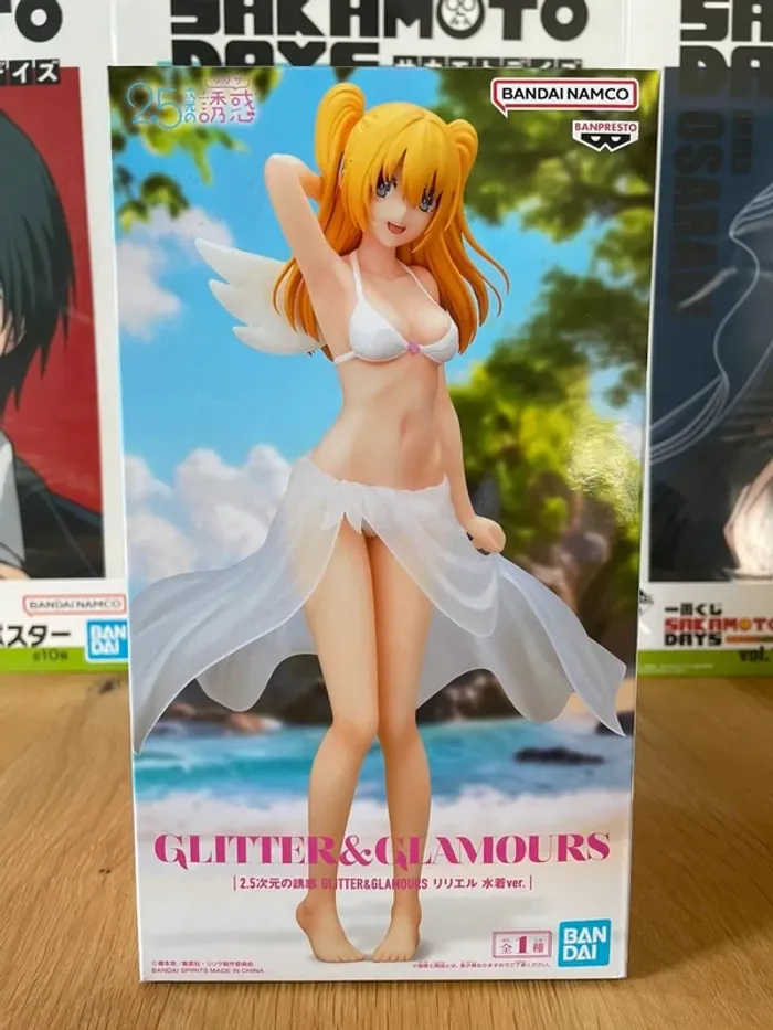 2.5-jigen no Yuuwaku – Figurine Amano Ririsa Glitter & Glamours Mizugi Ver. 22cm Banpresto
