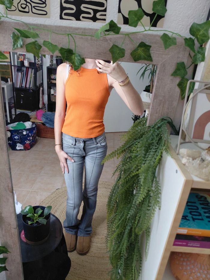 Tee shirt orange