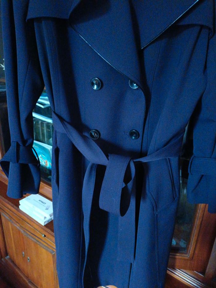 Trench veste violet un jour ailleurs - photo numéro 5