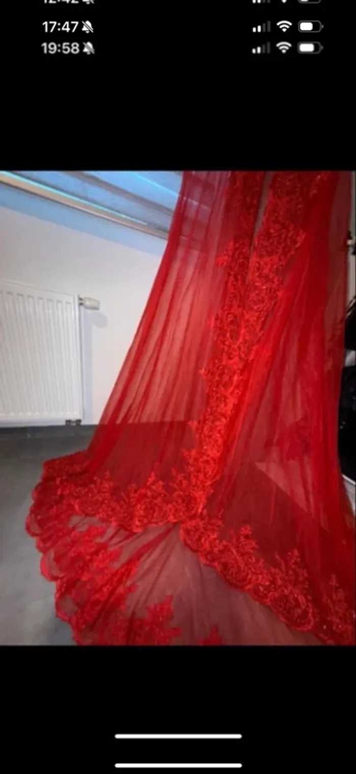 Caftan pour le hené a mettre sur la robe de marié xs - photo numéro 6