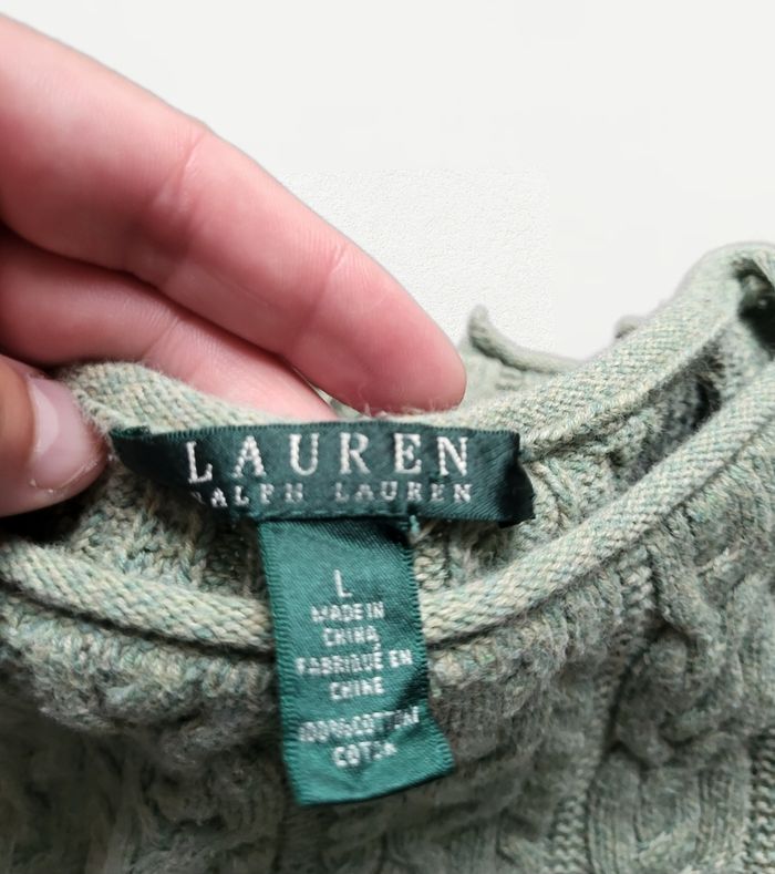 🌿 Pull Ralph Lauren Femme - Taille L - Très bon état - photo numéro 5