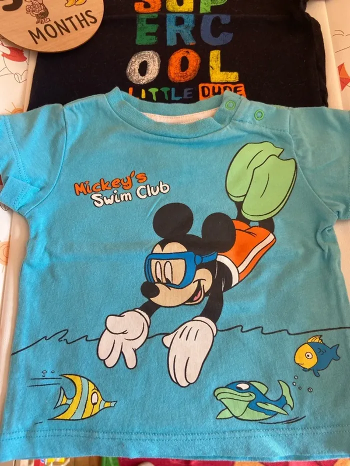 Lot de 3 t-shirt taille 3 mois - photo numéro 2