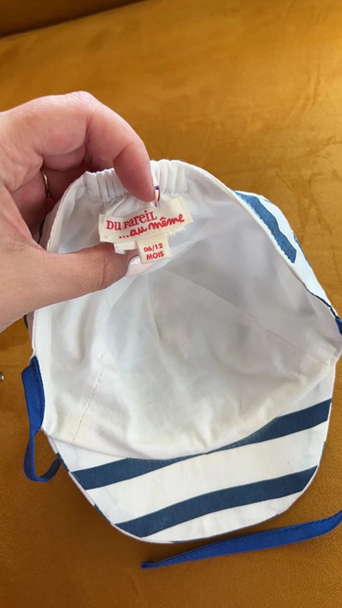 Casquette 🧢 du pareil au même 6-12 mois - photo numéro 4