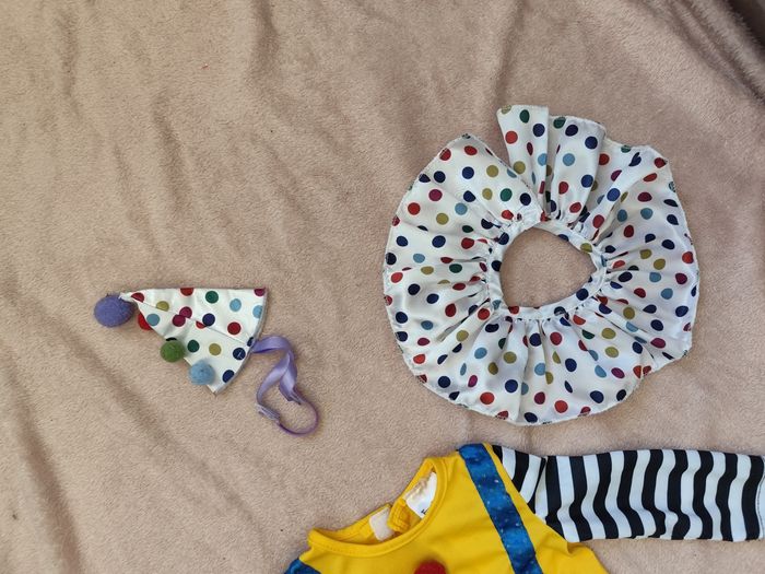 Déguisement clown/ 6/12 mois 👣 - photo numéro 4